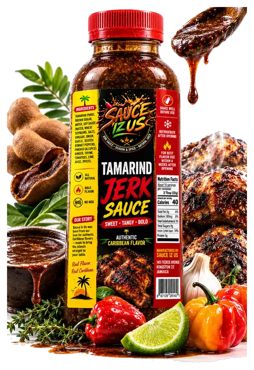 Tamarind Jerk Sauce 16oz bottle